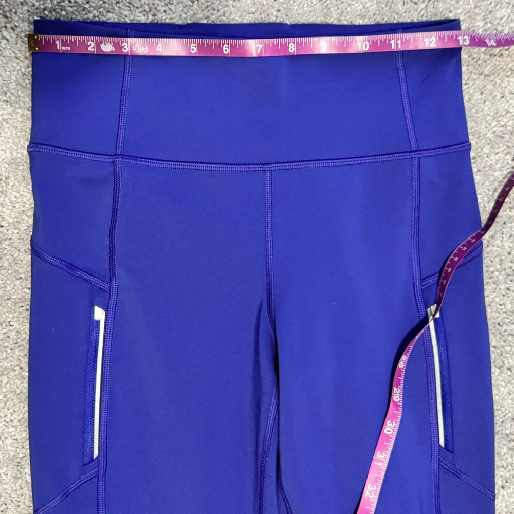 Athleta Women’s Rainier Blue Bootcut Leggings- Size Small